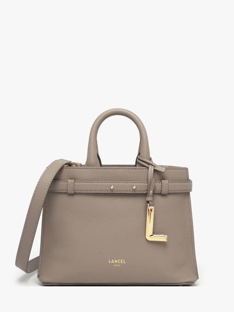 Shoulder Bag Faubourg Leather Lancel Gray faubourg A13527
