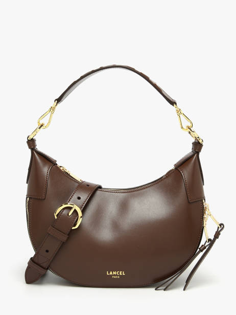 Sac Bandoulière Origami Cuir Lancel Marron origami A13313 Sac Bandoulière Origami Cuir Lancel Marron origami A13313
