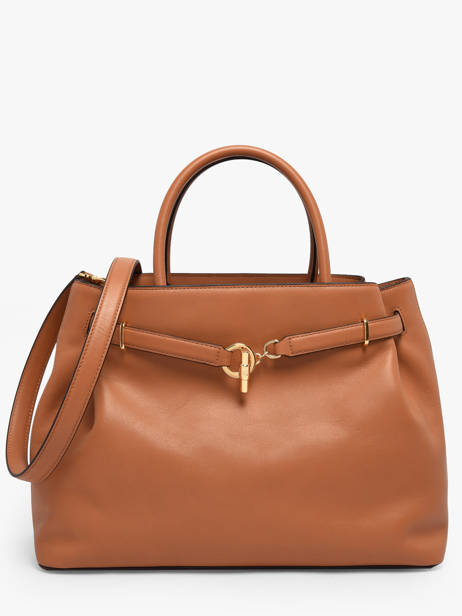 Sac Port� Main Large Blake Cuir Lauren ralph lauren Marron blake 31P03417