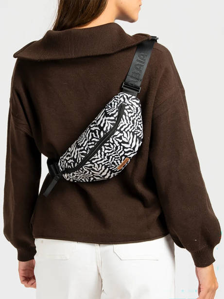 Sac Banane Reversible Cabaia Noir belt bag BELTBAG vue secondaire 1