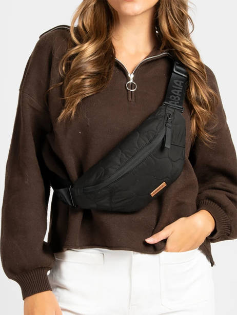 Sac Banane Reversible Cabaia Noir belt bag BELTBAG vue secondaire 2