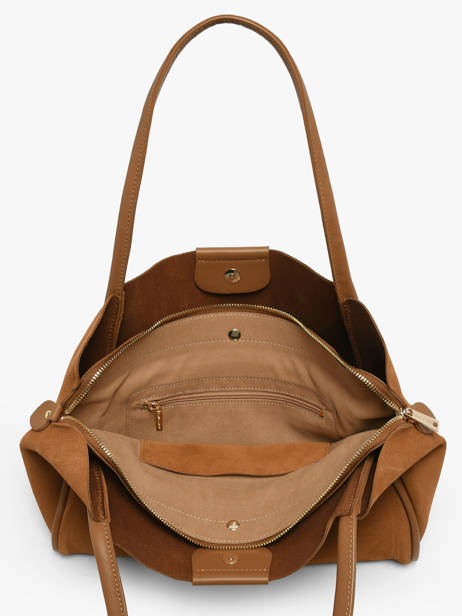 Shoulder Bag Suede Ida Lancaster Brown suede ida 102 other view 2