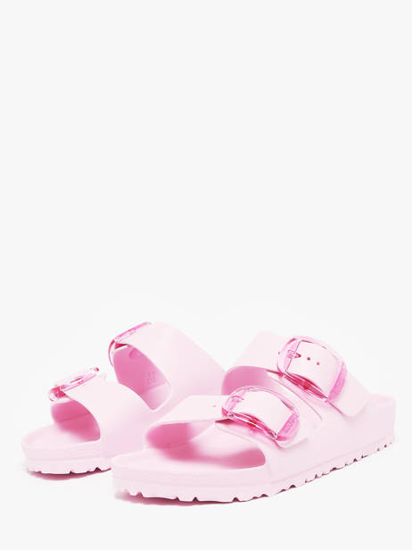 Slippers Arizona Big Buckle Birkenstock Pink women 1029642 other view 2