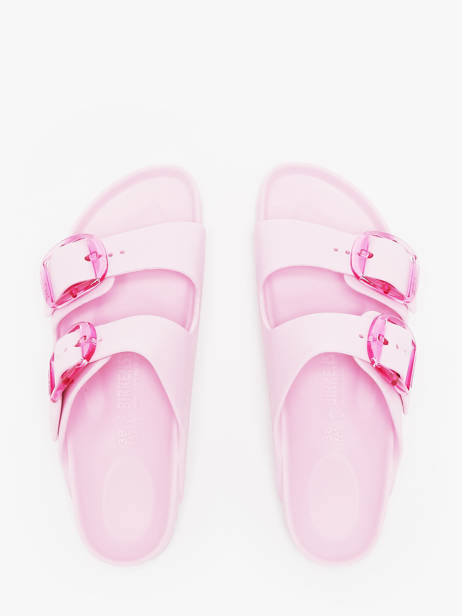 Slippers Arizona Big Buckle Birkenstock Pink women 1029642 other view 6