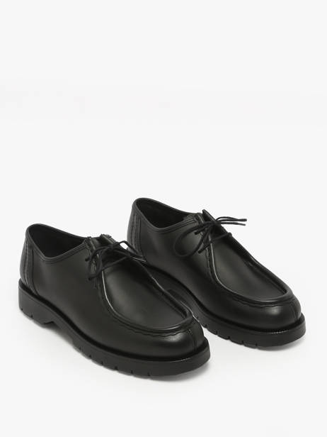 Chaussures Derbies En Cuir Kleman Noir men PADROR vue secondaire 2