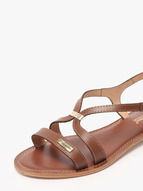 Nu-pieds Hamoon En Cuir Les tropeziennes Marron women HAMOON vue secondaire 4