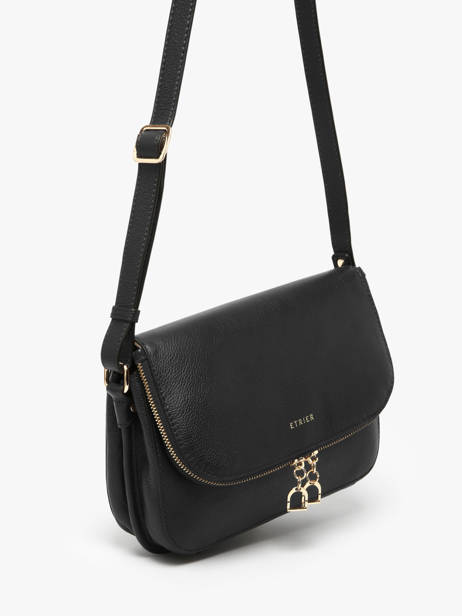 Medium Leather Tradition Crossbody Bag Etrier Black tradition ETRA059M other view 2