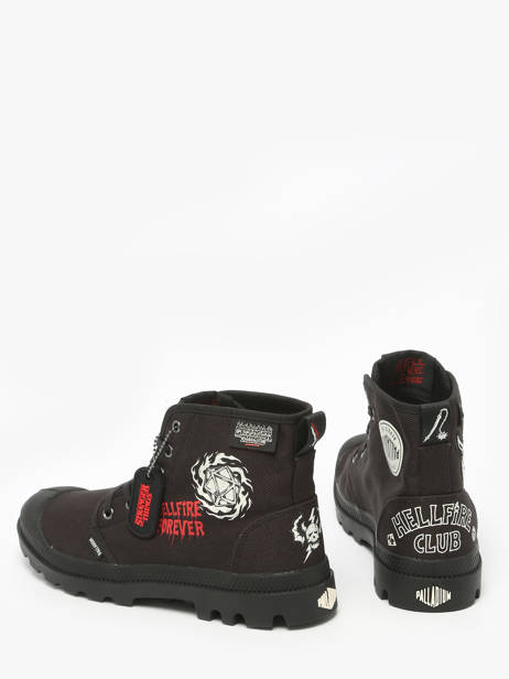 Bottines Palladium Noir men 74496001 vue secondaire 4