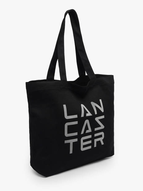 Sac Porté épaule Tote Bag 3 Lines Lancaster Noir tote bag 3 lines 6 vue secondaire 1