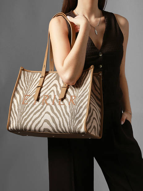 Shoulder Bag Safari Etrier Beige safari ESAI160L other view 1