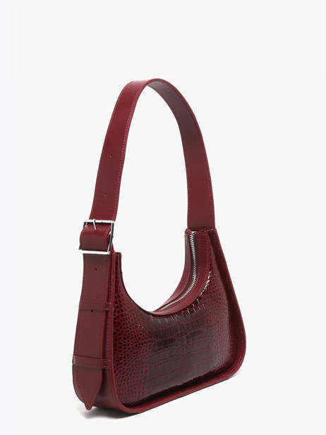 Shoulder Bag Croco Vernis Paul marius Red croco vernis VICTXCRV other view 1