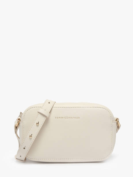 Sac Bandoulière Th Logo Polyester Tommy hilfiger Blanc th logo AW18115