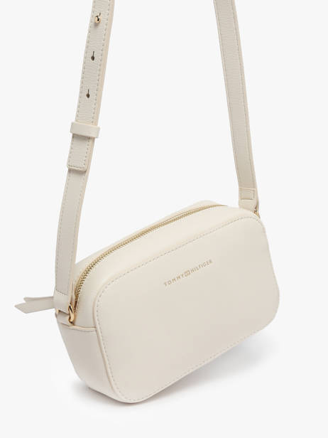 Sac Bandoulière Th Logo Polyester Tommy hilfiger Blanc th logo AW18115 vue secondaire 1