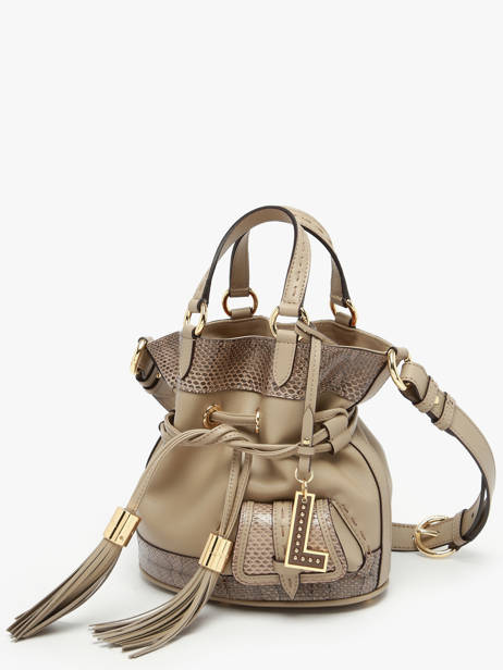 Sac Bandoulière Premier Flirt Lancel Beige premier flirt A14014 vue secondaire 2