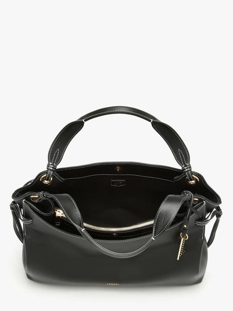 Sac Porté épaule Swann Cuir Lancel Noir swann A13990 vue secondaire 3