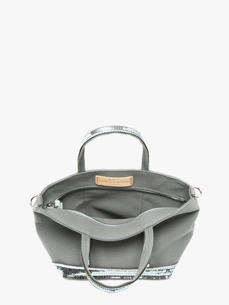 Crossbody Bag Baby Cabas Sequins Vanessa bruno Gray cabas 1V40410 other view 2