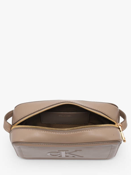 Shoulder Bag Bold Monogram Calvin klein jeans Brown bold monogram 4F3220G other view 2