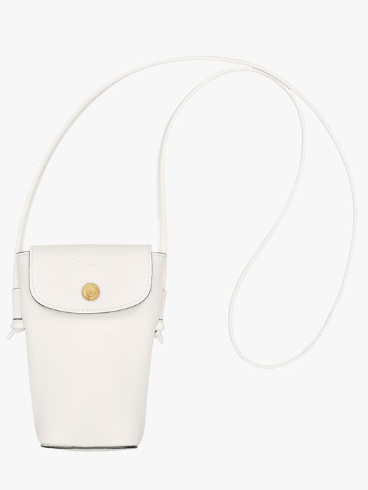 Longchamp Epure Ipod case / cd holder White