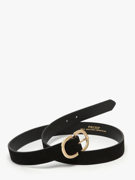 Ceinture Pieces Noir juva 17102275 vue secondaire 2