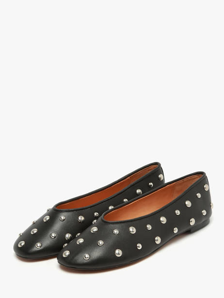 Ballerinas In Leather Inuovo Black women MDC022 other view 1