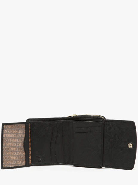 Portefeuille Caviar Cuir Crinkles Noir caviar 14201 vue secondaire 2