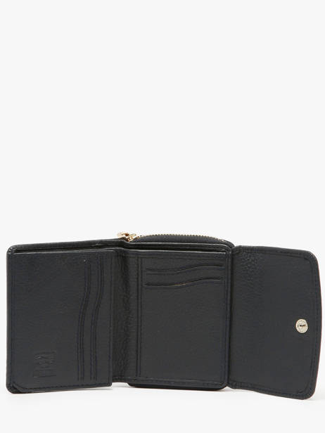 Portefeuille Caviar Cuir Crinkles Bleu caviar 14201 vue secondaire 1