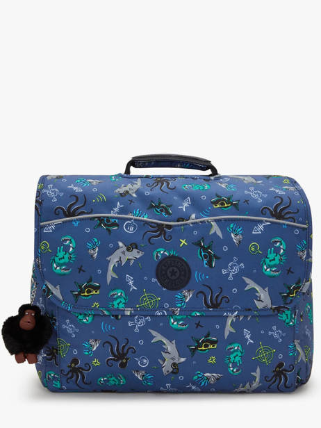 1 Compartment Satchel Kipling Blue back to school / pbg PBGI3652