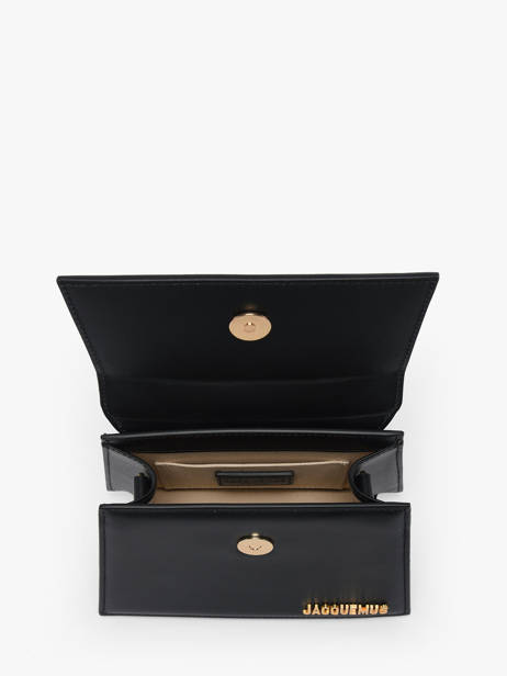 Sac Bandoulière D'occasion Chiquito Moyen Cuir Jacquemus Noir second life 1566432 vue secondaire 4