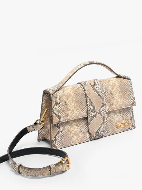 Sac Bandoulière D'occasion Grand Bambino Cuir Jacquemus Beige second life 1565128 vue secondaire 3