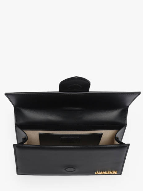 Sac Bandoulière D'occasion Grand Bambino Cuir Jacquemus Noir second life 1566393 vue secondaire 4