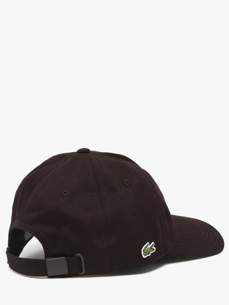 Cap Lacoste Brown accessoires RK044000 other view 2