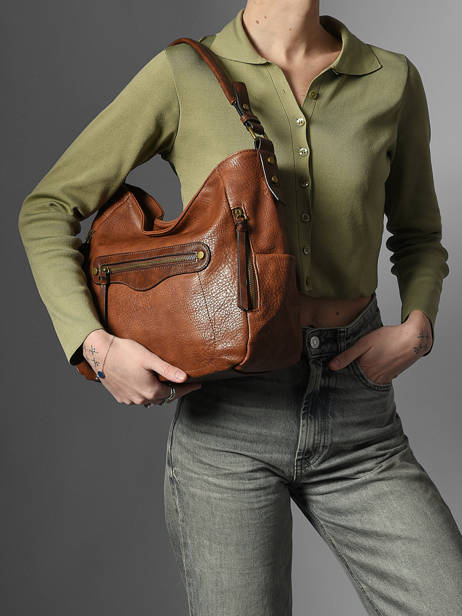 Shoulder Bag Wt Becolore Miniprix Brown wt becolore 6512 other view 1