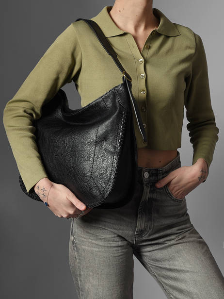 Sac Porté épaule Wt Tresse Miniprix Noir wt tresse 27612 vue secondaire 1