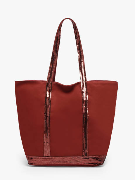 Sac Porté Main Cabas Coton Vanessa bruno Rouge cabas 1V40378