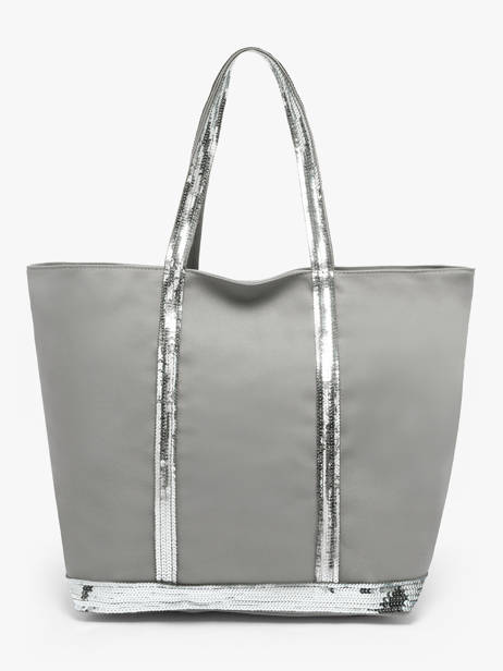 Large Zipped Shoulder Bag Le Cabas Sequins Vanessa bruno Gray cabas 1V40409