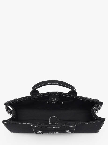Satchel Rsg Cotton Karl lagerfeld Black rsg B1W50014 other view 2