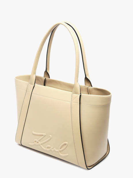 Sac Porté épaule K/ville Cuir Karl lagerfeld Beige k ville B1W30066 vue secondaire 2