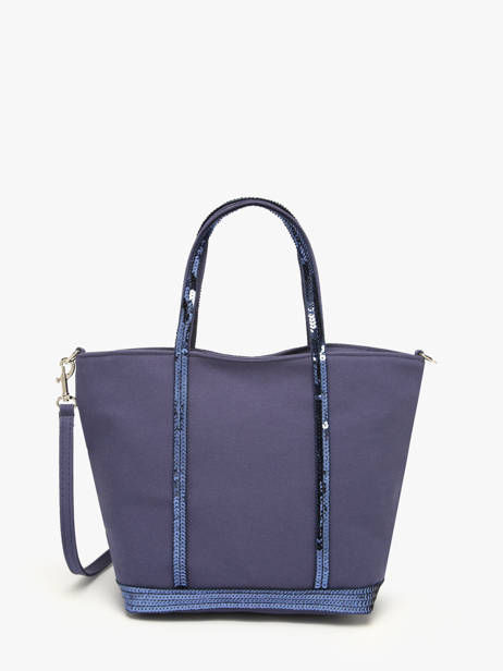 Petit Cabas Zipp� Paillettes Vanessa bruno Violet cabas 1V40435