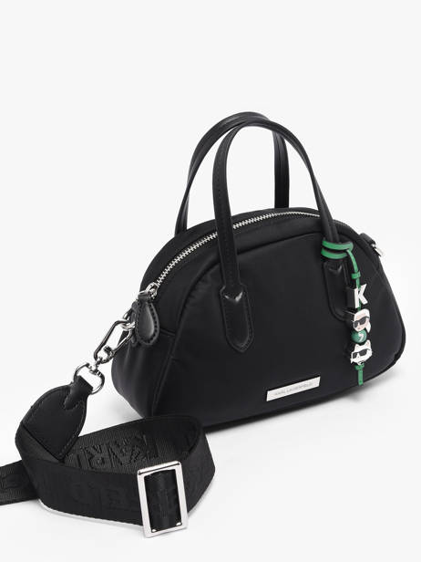 Sac Porté Main K Ikon Polyester Recyclé Karl lagerfeld Noir k ikon B1W30016 vue secondaire 1