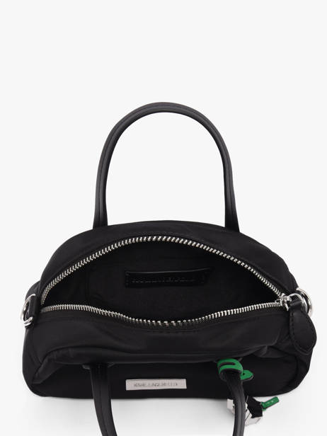 Sac Porté Main K Ikon Polyester Recyclé Karl lagerfeld Noir k ikon B1W30016 vue secondaire 2