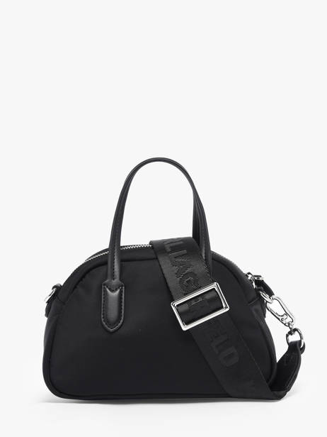 Sac Porté Main K Ikon Polyester Recyclé Karl lagerfeld Noir k ikon B1W30016 vue secondaire 3