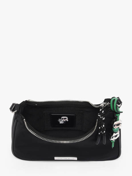 Sac Porté épaule K Ikon Polyester Recyclé Karl lagerfeld Noir k ikon B1W32068 vue secondaire 2