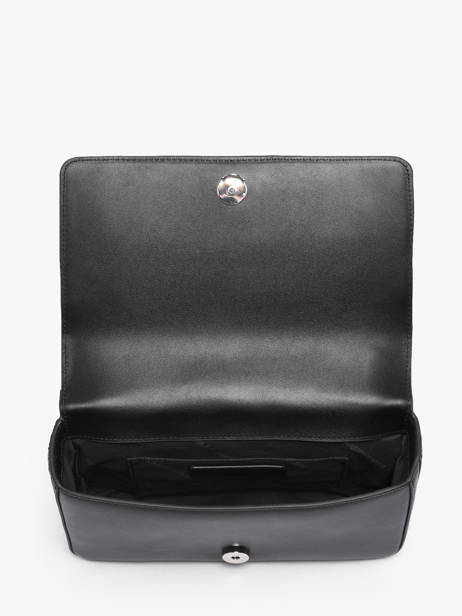 Sac Bandoulière K Signature Cuir Karl lagerfeld Noir k signature B1W30046 vue secondaire 2
