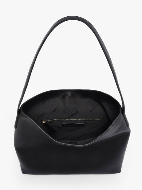 Sac Porté épaule K Autograph Cuir Karl lagerfeld Noir k autograph B1W30096 vue secondaire 2