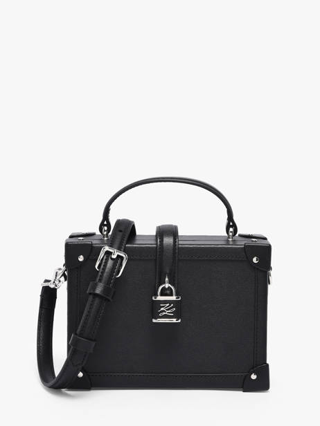 Crossbody Bag K Autograph Leather Karl lagerfeld Black k autograph B1W30100