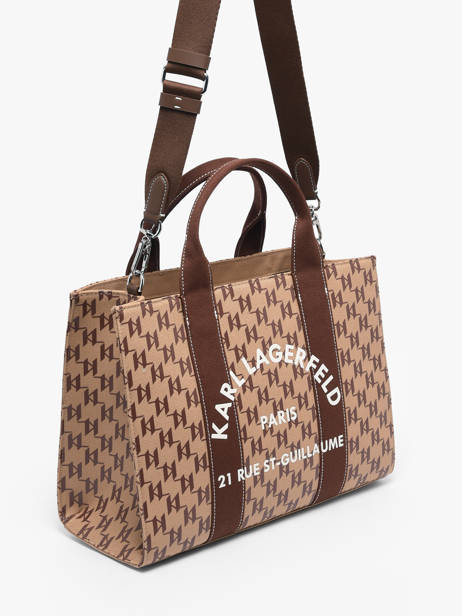 Sac Porté Main Rsg Coton Karl lagerfeld Beige rsg B1W50021 vue secondaire 1