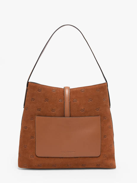 Sac Porté épaule K Autograph Cuir Karl lagerfeld Marron k autograph B1W30105 vue secondaire 3