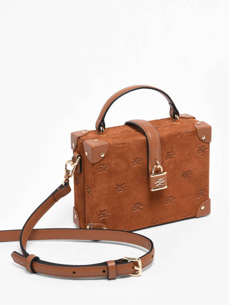 Sac Bandoulière K Autograph Cuir Karl lagerfeld Marron k autograph B1W30266 vue secondaire 1