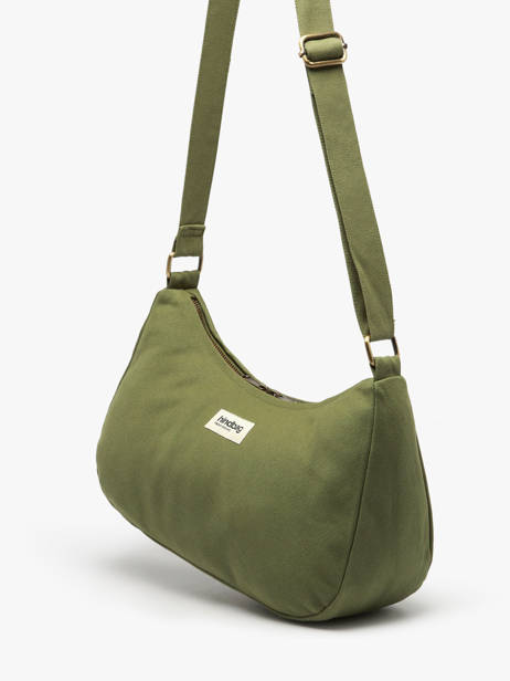 Shoulder Bag Best Seller Cotton Hindbag Green best seller ROSA other view 1
