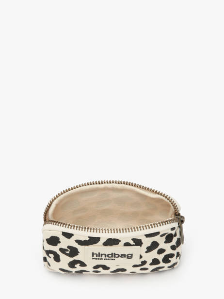 Coin Purse Leopard Hindbag Beige leopard LE other view 1
